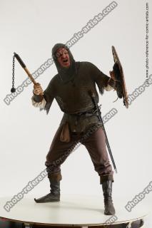 Fighting medieval soldier Sigvid